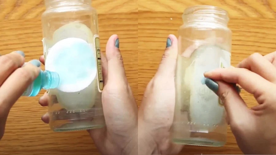 Mẹo bóc nhãn chai lọ đơn giản nhất, bóc nhẹ là sạch cả vết keo-2