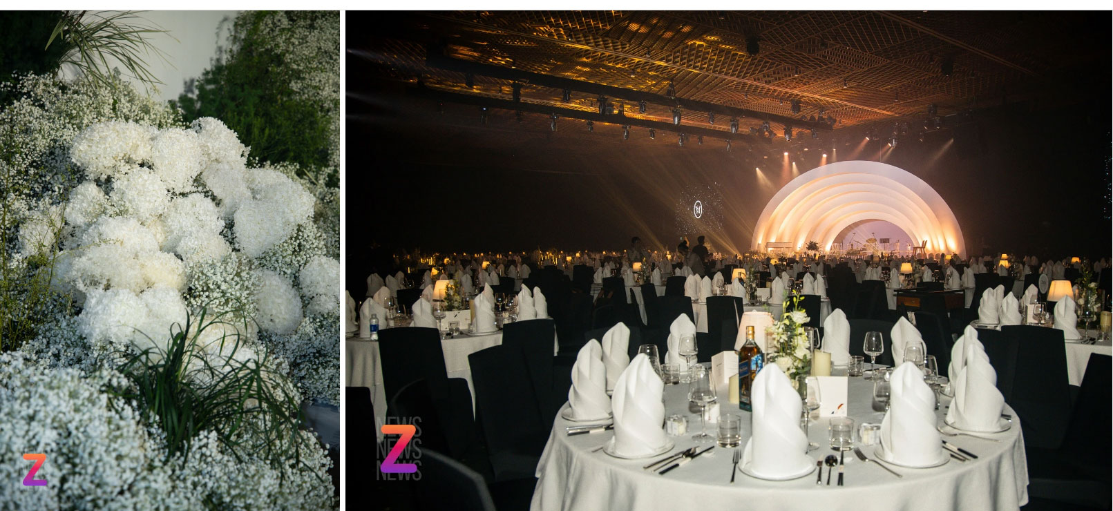 Lễ cưới trang trí như dòng sông của Diễm My và doanh nhân Vinh Nguyễn-5