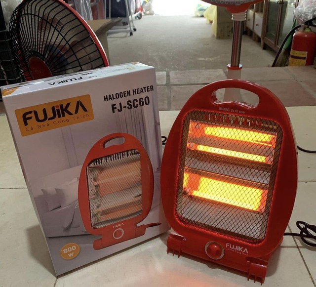 Thiết bị sưởi ấm hút khách trong đợt rét đậm-1