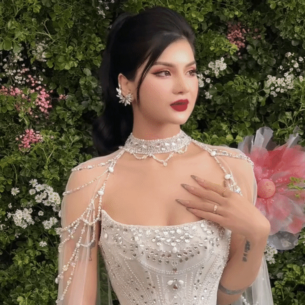 Những cô dâu gây sốt mạng vì xinh như hot girl, hoa hậu-4