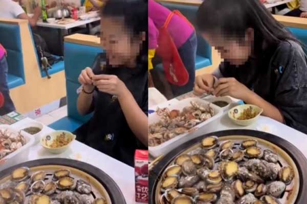 Người đẹp đi ăn buffet lấy nhiều lòng vịt, ông chủ báo cảnh sát: Khách hàng bị bắt giữ và cái kết ê chề-2