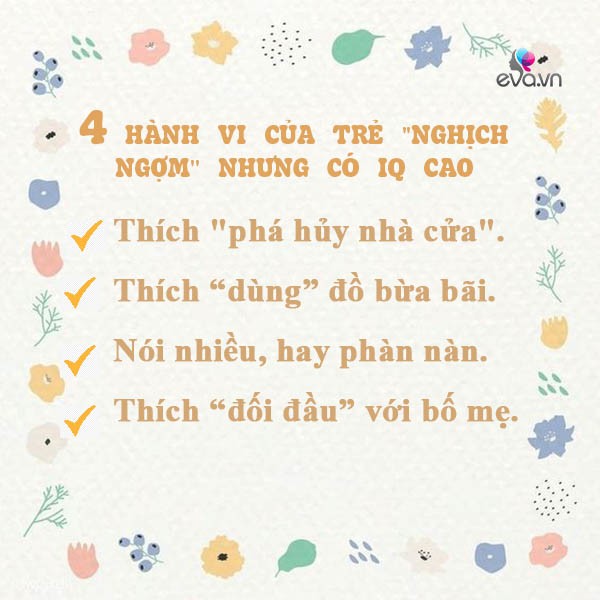 4 kiểu nghịch ngợm” của trẻ thể hiện chỉ số IQ cao ngang thiên tài, đừng vội sửa-1