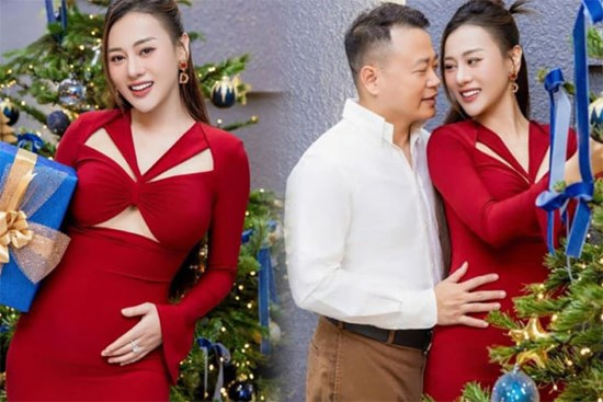 Phương Oanh và con gái shark Bình xuất hiện chung một khung hình, biểu cảm hé lộ mối quan hệ mẹ kế - con chồng