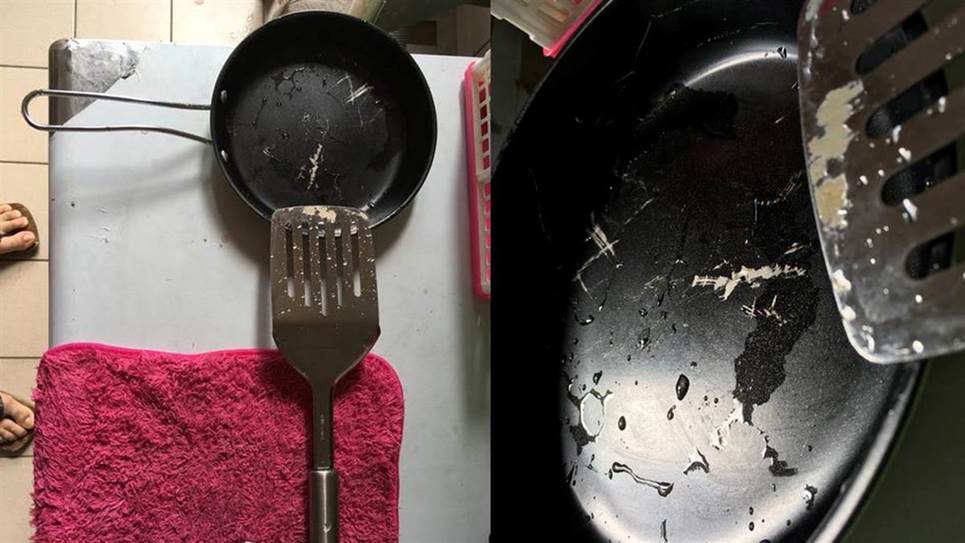 Lỗi khi cọ rửa chảo nhiều người mắc làm tăng nguy cơ ăn phải chất độc, có thể gây ung thư-4