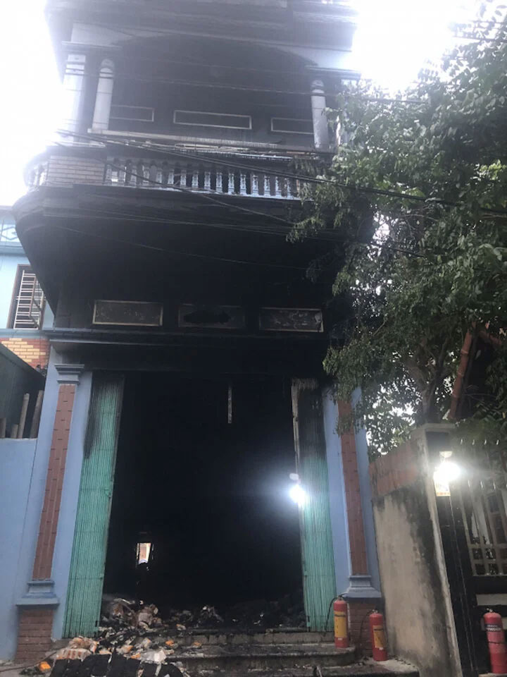 Vĩnh Phúc: Cháy nhà lúc rạng sáng, 3 mẹ con thiệt mạng-2