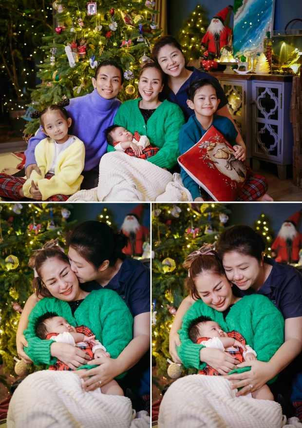 Cùng Phan Hiển chụp ảnh gia đình ấm áp đón giáng sinh, Khánh Thi bật khóc nức nở vì điều này-2