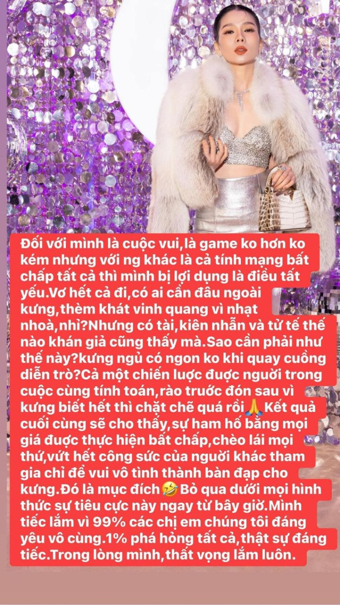 Lệ Quyên đáp trả khi bị chê đưa bạn trai lên sân khấu, ám chỉ ai đó nhạt nhòa, mê vinh quang nên hại mình-4