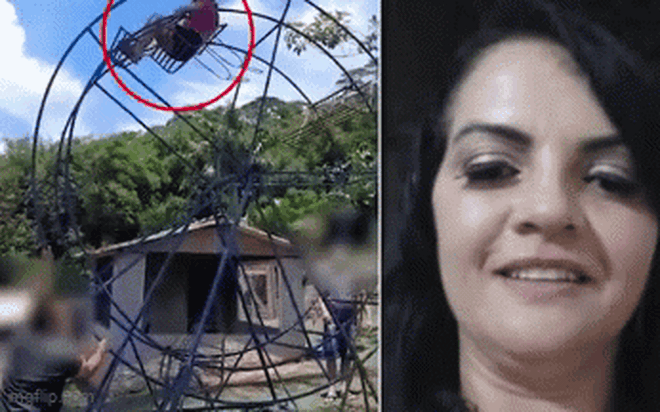 Đi ăn nhà hàng, người phụ nữ trèo lên vòng đu quay rồi tử vong: Khoảnh khắc cuối cùng gây ám ảnh-1