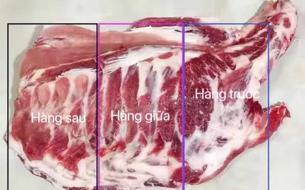 Có sự khác biệt lớn giữa sườn hàng trước”, hàng giữa” và hàng sau”: Đâu là phần sườn ngon nhất và có thể nấu được mọi món ngon?-1