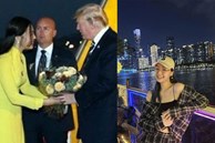 Cô gái từng tặng hoa Tổng thống Donald Trump 6 năm trước: Lấy chồng triệu phú, trở thành CEO