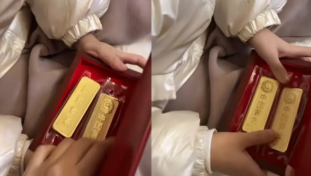 Trung Quốc: Bé trai mầm non tặng bạn gái cùng lớp thỏi vàng gần 400 triệu-1