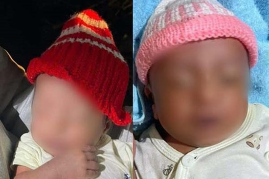 Mẹ đơn thân bỏ rơi 2 bé sơ sinh kèm lá thư trong đêm Giáng sinh