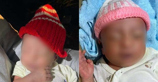 Mẹ đơn thân bỏ rơi 2 bé sơ sinh kèm lá thư trong đêm Giáng sinh-1