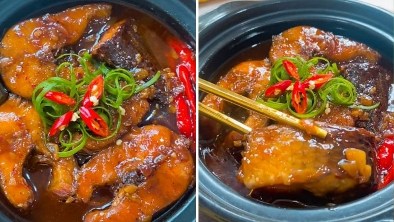 Đổi gió cho gia đình bằng món cá lóc kho tộ thơm ngon hết ý-5