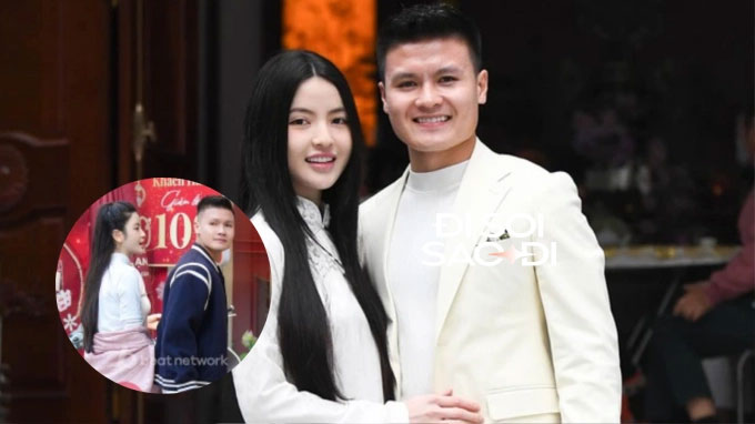 Lộ ảnh Quang Hải đưa Chu Thanh Huyền đi mua nhẫn cưới, thời trang của cô dâu gây chú ý-1