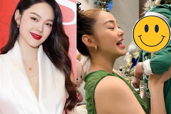 Cận cảnh gương mặt đáng yêu của con trai Minh Hằng, thế nào mà được nhận xét là bản sao của mẹ-3