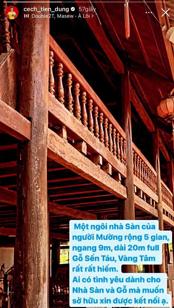 Trước khi khoe nhà mới đẳng cấp vừa tậu cho vợ con, Bùi Tiến Dũng từng rao bán căn nhà sàn xây cho gia đình ở Thanh Hoá-3