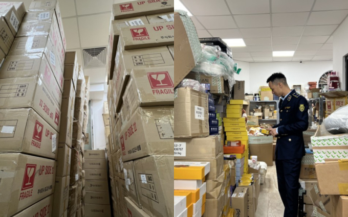 Hot girl đứng sau kho hàng khủng vừa bị đột kích ở Hà Nội: Dùng biệt thự làm trụ sở, có cả PewPew, vợ chồng Xoài Non livestream cùng-6