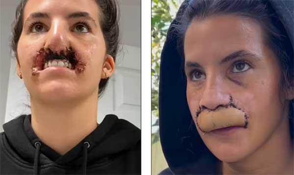 Nữ người mẫu bị chó dữ cắn mất môi trên và hành trình chữa lành gây cảm phục-4