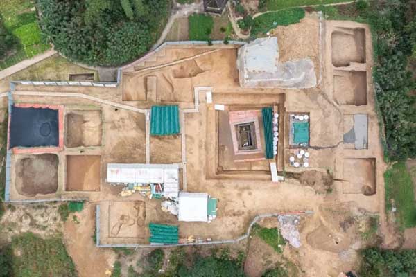 Xuất hiện báu vật chưa từng thấy trong mộ cổ 2.200 năm ở Trùng Khánh-1