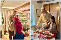Đoan Trang hé lộ góc nhà gia đình chồng ở Thụy Điển qua ảnh đón Giáng sinh