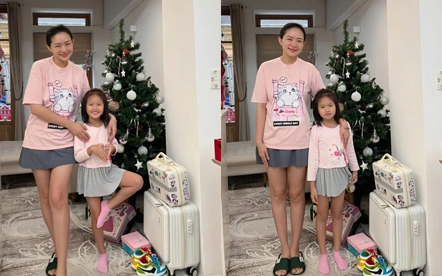 Con gái Phan Như Thảo mới 7 tuổi dã sở hữu chân dài miên man như bản sao của mẹ-2