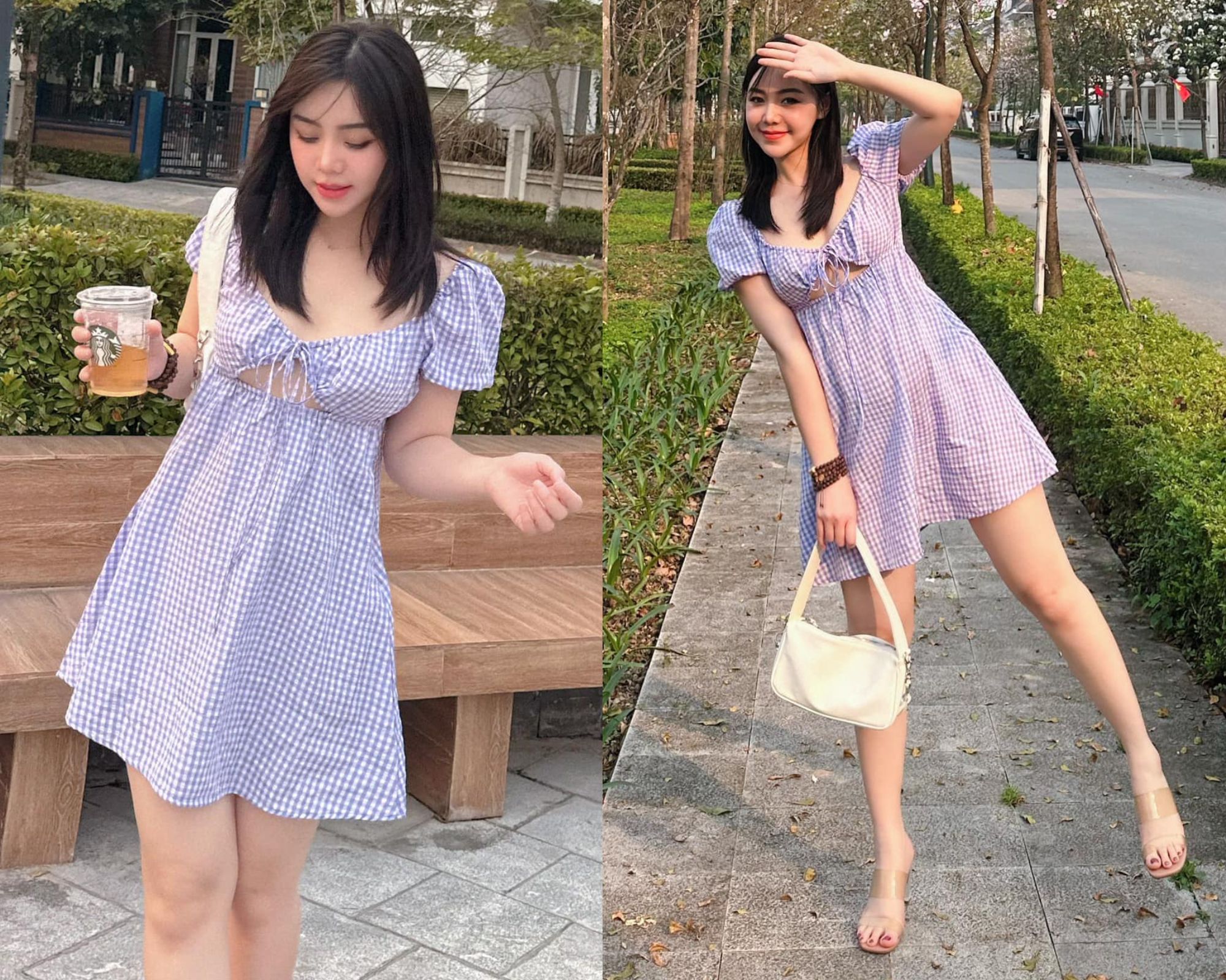 Huyền Lizzie và Quỳnh Kool đều có phong cách diện váy xinh tươi, tôn dáng-7