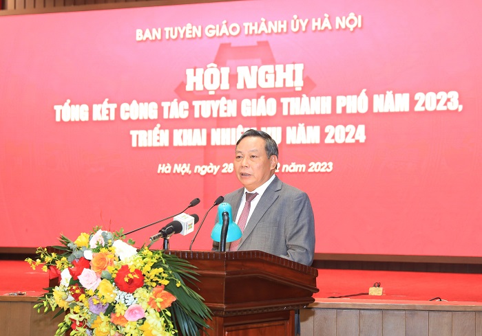 Ngành Tuyên giáo Thủ đô làm tốt vai trò đi trước mở đường, chủ động, linh hoạt, sáng tạo trong mọi hoàn cảnh-6