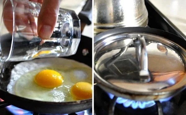 Ốp trứng đừng đập ngay vào chảo: Thêm 1 thứ trứng nở bung, mịn đều, thơm nức mũi-3