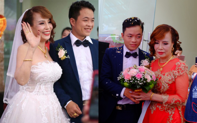 Cô dâu 62 tuổi Thu Sao lộ ngoại hình khác lạ sau khi phẫu thuật căng da mặt níu giữ tuổi xuân, tiết lộ thái độ của chồng trẻ-1