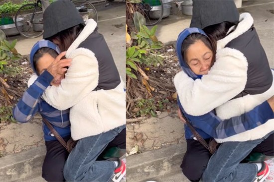 Đằng sau video mẹ òa khóc khi con gái từ Nhật về, vờ làm khách mua hàng