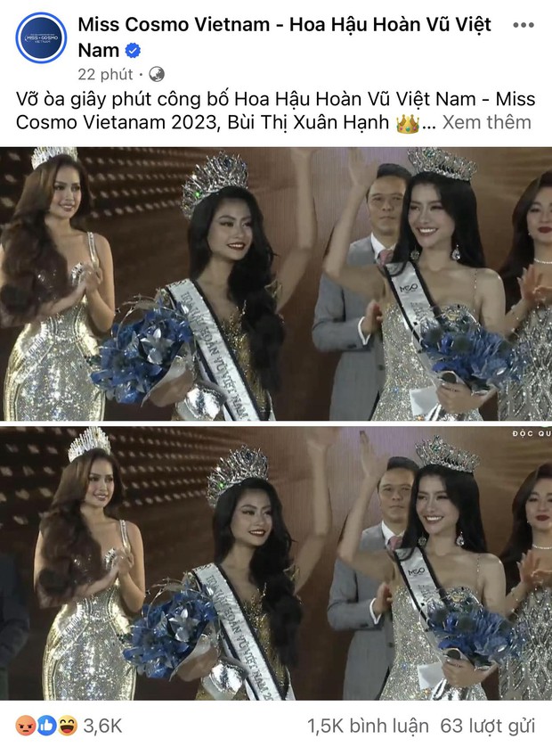 Tân Hoa hậu Hoàn vũ Việt Nam vấp làn sóng phẫn nộ ngay trong giây phút đăng quang, bị lập nhóm anti và gọi là Miss gà nhà-3