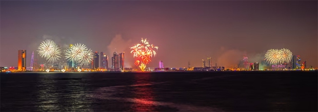 Sau châu Á, người dân châu Âu chào đón năm mới 2024-8