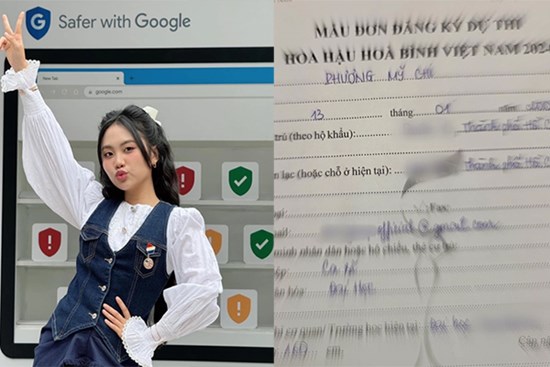 Phương Mỹ Chi điền đơn đăng ký tham gia cuộc thi Miss Grand Vietnam 2024?
