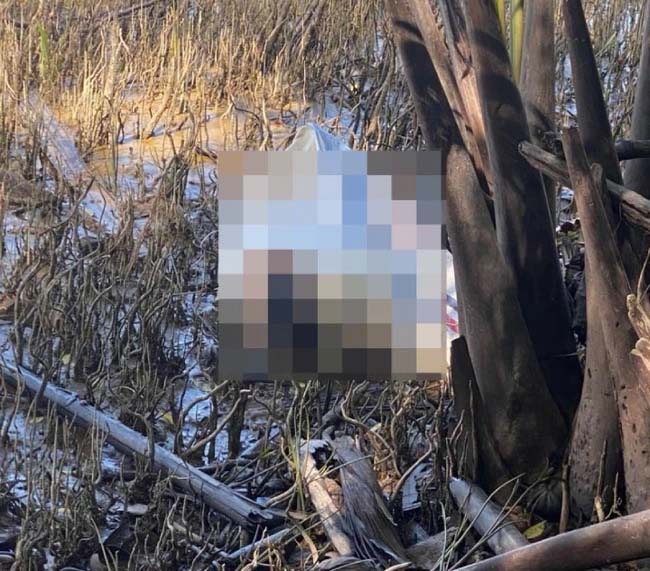 Người phụ nữ bị sát hại, phi tang xác dưới sông-1