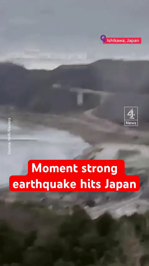 Động đất ở Nhật Bản: Khoảnh khắc rung lắc kinh hoàng gây ám ảnh, một chi tiết nhỏ cho thấy bản lĩnh của người dân trong lúc nguy cấp-1