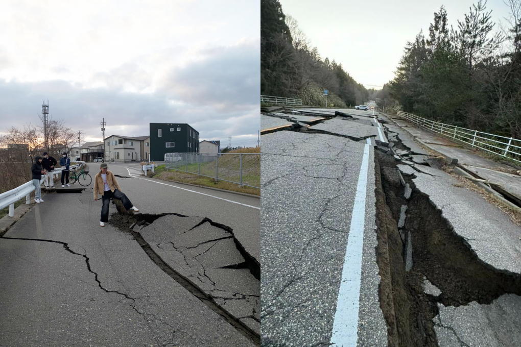 Người Việt kể phút tháo chạy động đất kinh hoàng, đường nứt toác ở Nhật Bản-5