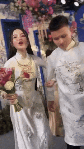 Chu Thanh Huyền tất bật ăn hỏi cả ngày đến tối vẫn nhảy xập xình không biết mệt nhưng lại khiến Quang Hải lo một điều-3