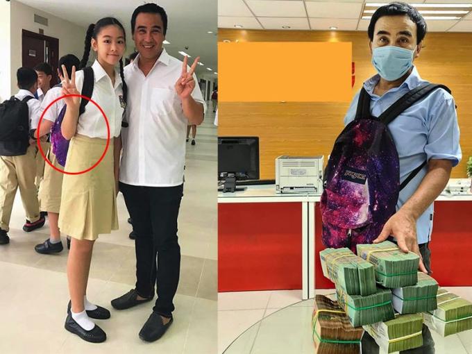 Được bà con cô bác xin chụp ảnh cùng, phản ứng của 2 con gái Quyền Linh khiến bố mẹ nở mũi: Gia đình khéo dạy dỗ quá!-3