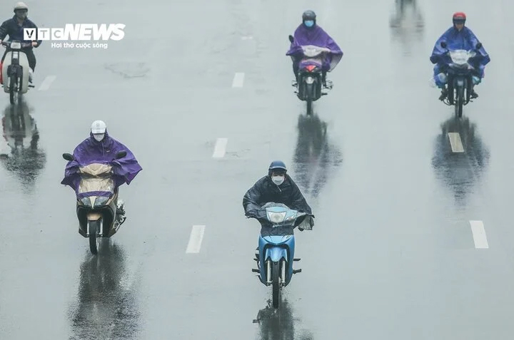 Cuối tuần, dự báo miền Bắc mưa phùn-1