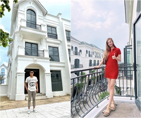 Vợ Mạc Hồng Quân hiếm hoi khoe không gian biệt thự khi vừa hoàn thiện-1