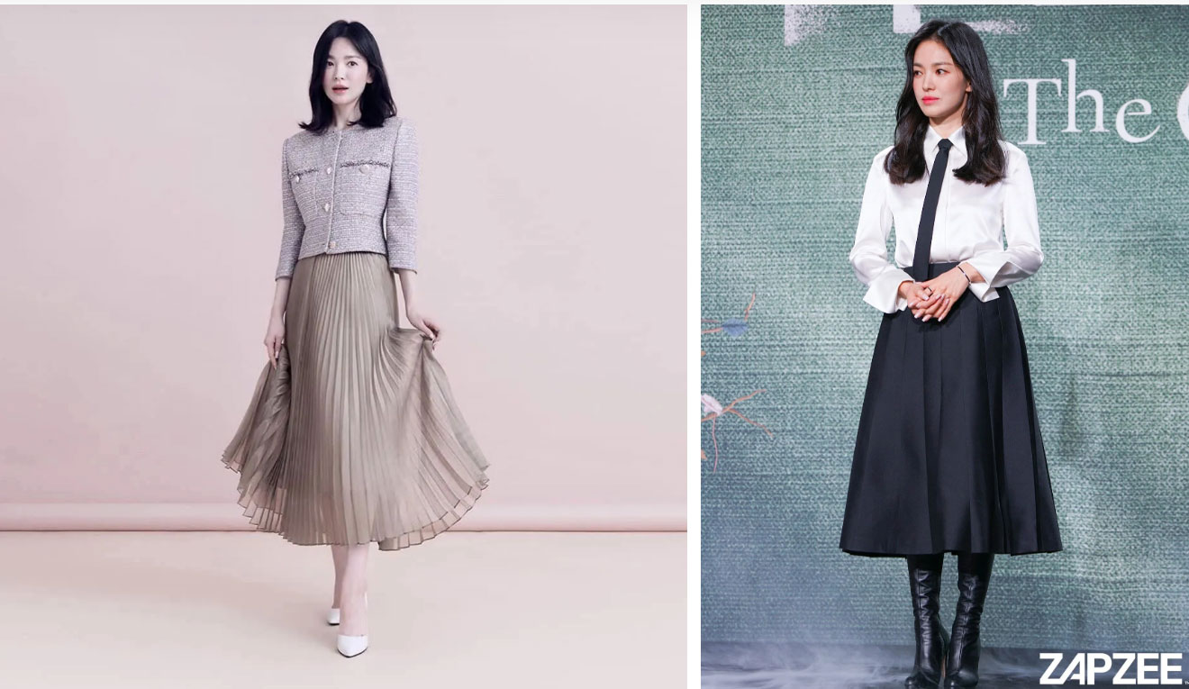 5 mẫu chân váy giúp phong cách của phụ nữ trên 40 tuổi thêm sang xịn mịn-2