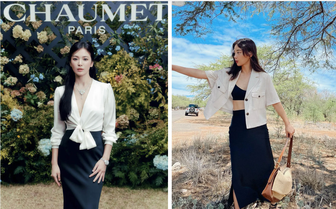 5 mẫu chân váy giúp phong cách của phụ nữ trên 40 tuổi thêm sang xịn mịn-5