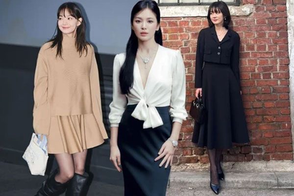 Tham khảo 10 cách mặc chân váy ngắn sang xịn mịn của mỹ nhân Việt-11