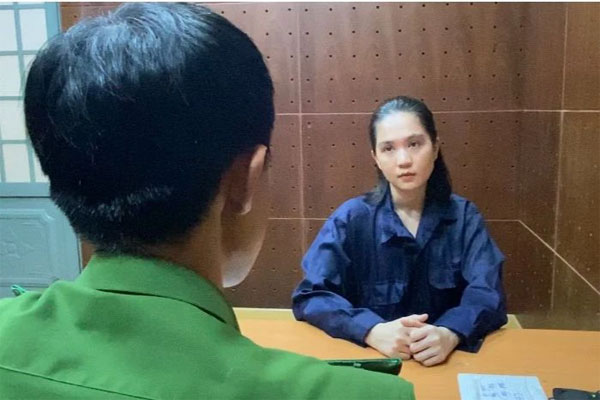 Clip người mẫu Ngọc Trinh nói về sai phạm của mình-1