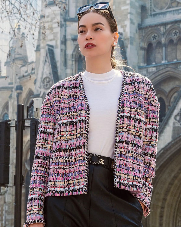 Tham khảo 10 cách diện trang phục màu sắc sang trọng, không lo sến của Hồ Ngọc Hà-8