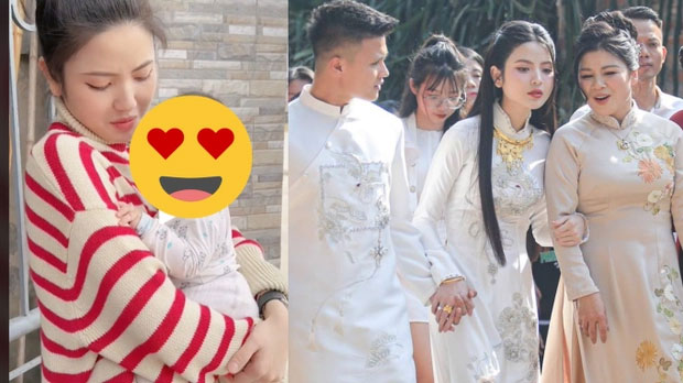 Mẹ Quang Hải khoe gọi video với Chu Thanh Huyền, năm giây hé lộ quan hệ mẹ chồng - nàng dâu đời thực-1