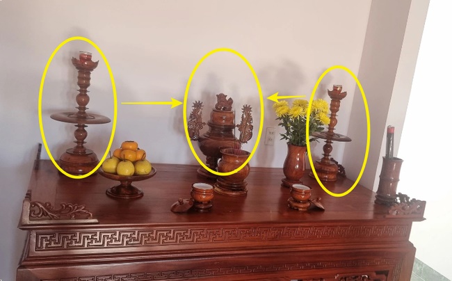 Đây là lỗi sai cơ bản khi bày biện bàn thờ Gia tiên mà nhiều người mắc phải, dù thành tâm mấy cũng khó có lộc-2