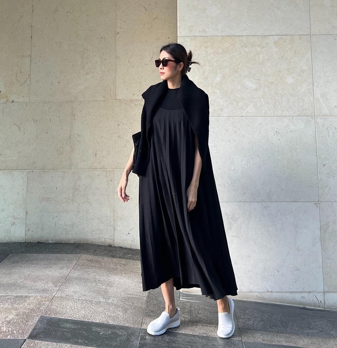 Tham khảo Tăng Thanh Hà 10 cách diện váy liền sang xịn mịn cho phụ nữ U40-3