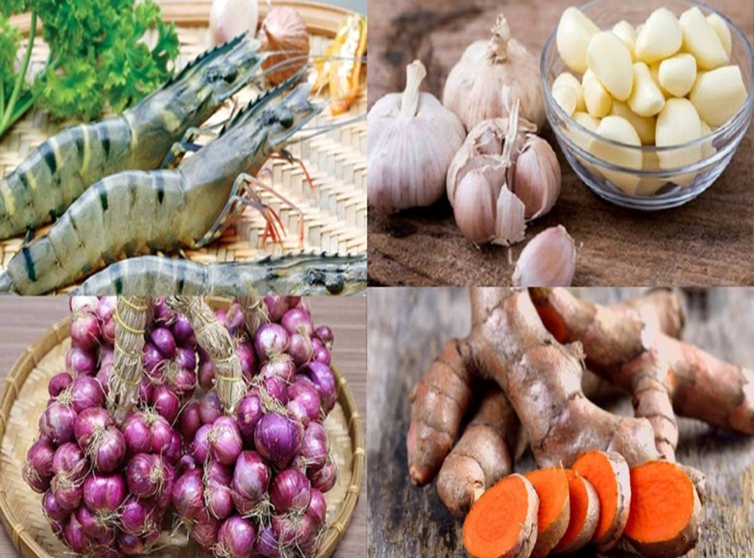 Tôm kết hợp với nguyên liệu này đảm bảo thơm ngon, ăn là mê-1